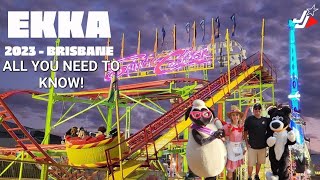 LETS EXPLORE EKKA  BRISBANE ROYAL SHOW [upl. by Jedediah]