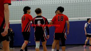 PSAL Boys Volleyball Newtown v Long Island City 03 27 2024 [upl. by Mayworm]