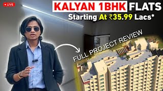 One Bhk Flat in Kalyan West🏡 Sample Flat Tour Price amp Review  1 Bhk Flat in Kalyan Near Station [upl. by Akinek534]