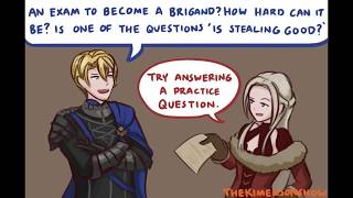 Brigand Exam  FE3H Comic Dub [upl. by Adaner]