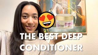 Best Deep Conditioner for High Porosity Hair  Pantene Pro V Miracles Review silicone free [upl. by Iron94]