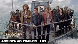 Percy Jackson e o Mar de Monstros  Trailer Legendado HD [upl. by Casia]