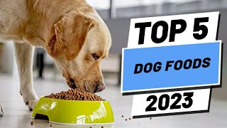 Top 5 BEST Dog Foods of 2023 [upl. by Spillihp]