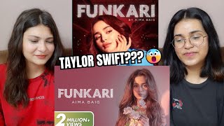 Indian Reaction on Aima Baig  Funkari Official Video [upl. by Etana]