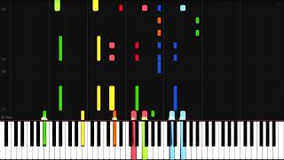 Beethoven  12 Contradances WoO 14 Synthesia [upl. by Niamert145]