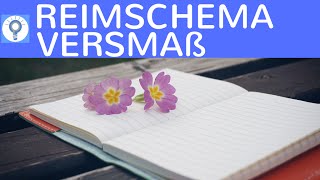 Versmaß Metrum  Kadenzen  Reimschema amp Gedichtformen erkennen amp bestimmen  Gedichtanalyse 2 [upl. by Lodmilla398]