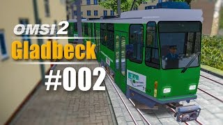 OMSI 2 Projekt Gladbeck 2016 mit der Straßenbahn Tatra KT4Dtm 002  Schöne UBahnHaltestellen [upl. by Gibbons]