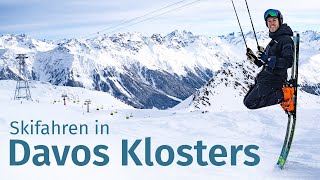 Skigebiet Davos Klosters im Test Lohnt sich Skifahren in Graubünden in den Schweizer Alpen 🇨🇭 [upl. by Hgielrak192]