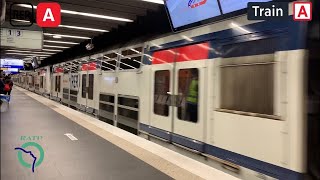 RER A  Départ d’un MI2N OUZZ à Paris Gare de Lyon [upl. by Anastassia]