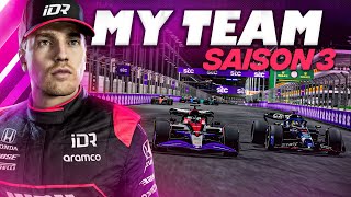 F1 23 MyTeam S3E02  JE ME FAIS RUINER MA COURSE À DJEDDAH [upl. by Mikiso980]