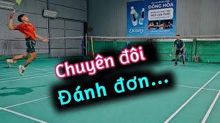 THÁCH ĐẤU 4 Đại Chiến Với Người quotChuyên Đôiquot  Không Hề Đơn Giản  badminton vietbao [upl. by Jaime]