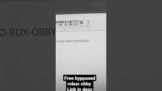 free byppased robux obby real [upl. by Asena]