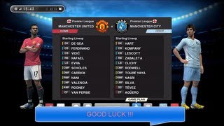 Pes 2013  Best Manchester Utd Gameplan  Formation  HD [upl. by Kasevich163]