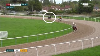 Unlikeliest of winners Horse comes from MILES back at Fontwell [upl. by Klenk281]