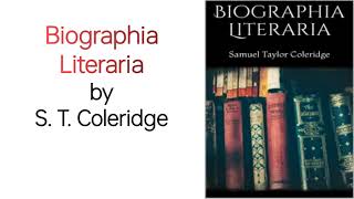 Biographia Literaria by Samuel Taylor Coleridge summary Literary Criticism explained in UrduHindi [upl. by Nileak]