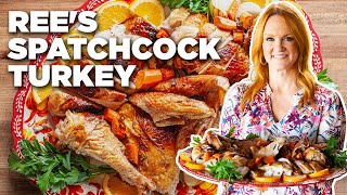 Ree Drummonds Spatchcock Turkey  The Pioneer Woman  Food Network [upl. by Hogue]