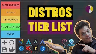 Linux Distro Tier List  Mi ranking de distros  Desktop [upl. by Buddy823]