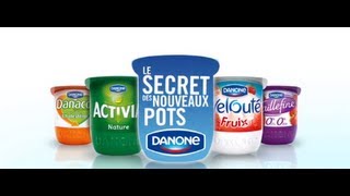 Les secrets des nouveaux pots Danone [upl. by Leonardo]