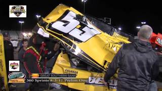 360 Knoxville Nationals Crash and Thrash [upl. by Schnorr]