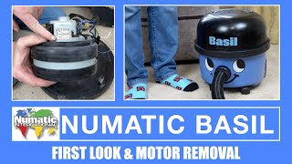 Numatic Basil Vacuum Cleaner First Look amp Motor Removal [upl. by Dole293]