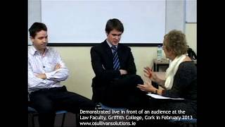 Mediation Demonstration  Getting to Underlying Interests  full version [upl. by Innes]