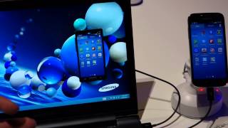 Samsung SideSync video demonstration [upl. by Sanburn]