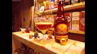 Grimbergen Blonde Ale  Brouwerij AlkenMaes  Product of Belgium  67 [upl. by Tabshey]