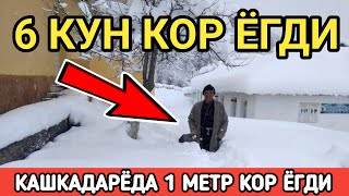 ДАХШАТ КАШКАДАРЁДА 1 МЕТР КОР ЁГДИ😱 [upl. by Belicia408]