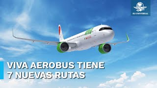 Estas son las nuevas rutas de Viva Aerobus desde el AIFA [upl. by Accemahs596]