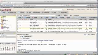 AddingViewing Attachments in Zimbra [upl. by Ragen524]