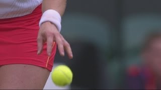 Clijsters BEL v Sharapova RUS Womens Tennis QuarterFinal Replay  London 2012 Olympics [upl. by Oner873]