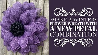 Flower Wreath Tutorial  How to Make a Wreath Tutorial [upl. by Isyed]