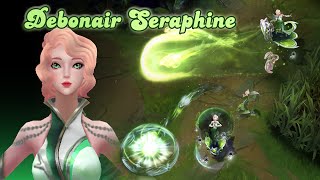 Debonair Seraphine by LordksOP  League of Legends Custom Skin [upl. by Najed106]