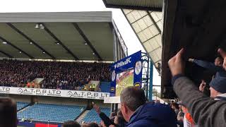 Millwall fans celebrating first goal to Ipswich Millwall vs Ipswich 27102018 [upl. by Drus]