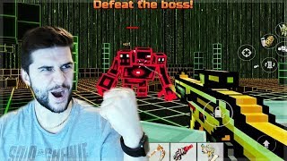 BEATING THE CAMPAIGN AT LEVEL 41 THE 3 HEADED BUG BOSS BATTLE  Pixel Gun 3D [upl. by Eizus]