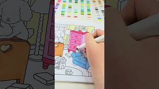 COLOR WITH ME FT Bobbie Goods Coloring Book colorwithme asmr coloringbook ohuhumarkers coloring [upl. by Mickey]