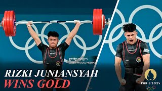 Indonesias Rizki Juniansyah Wins Mens 73kg Gold Weeraphon Wichuma Silver Bozhidar Andreev Bronze [upl. by Nohcim]