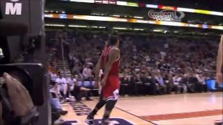 Derrick Rose Dunks  What are you doing Dragic [upl. by Lolita748]