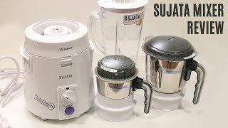 Sujata Mixer Grinder ka Review  Best Mixi Dynamix vs Supermix  CookingShooking Hindi [upl. by Konopka]