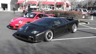 Rare Lamborghini DIABLO 60 GT start up [upl. by Nunciata]