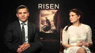 Joseph Fiennes and Maria Botto discuss new movie Risenquot about the resurrection of Jesus Christ [upl. by Stark]