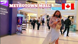 INSIDE METROTOWN SHOPPING CENTER THE BIGGEST VANCOUVER MALL BURNABY BC [upl. by Oniotna]