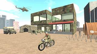 Franklin Change House to Military Base in Indian Bike Driving 3D [upl. by Lemay]