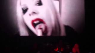 Avril Lavigne  Bad Girl Ft Marilyn Manson Avril Lavigne Tour 2014 Live in Brasília Brazil [upl. by Yahiya]