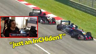 Max Verstappen has an Inchident [upl. by Krispin900]