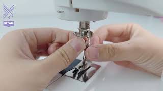 How to replace the needle  KPCB Mini Sewing Machine [upl. by Khajeh]