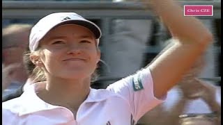 Justine Henin v Kim Clijsters 2003 Berlin F highlights [upl. by Anuahs967]