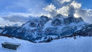 Alta Badia Italy Ski Highlights [upl. by Datha]