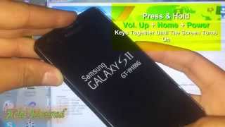 GTI9100G CWM 6 How to Install Custom Recovery Samsung Galaxy S2 SII [upl. by Kobylak627]