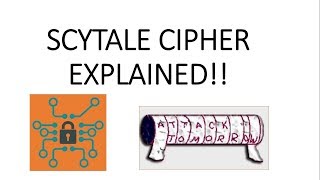 SCYTALE CIPHER EXPLAINED [upl. by Razatlab741]